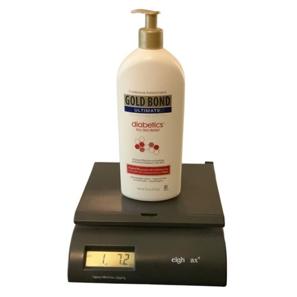 Gold Bond Ultimate Diabetics Dry Skin Relief Lotion 18 Oz Hydrating Moisturizer - Picture 3 of 3